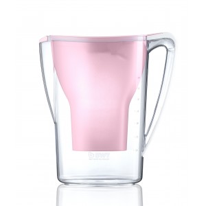 BWT Penguin MEI 2,7 l růžov&aacute; filtračn&iacute; konvice + 1ks filtru