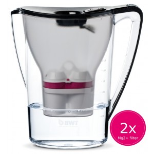 BWT Penguin MEI 2,7l čern&aacute; filtračn&iacute; konvice + 2ks filtru