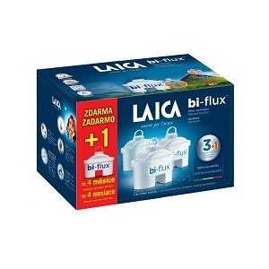 LAICA Bi-flux 3+1ks ZDARMA - filtr, patrona na vodu (i pro BRITA MAXTRA)